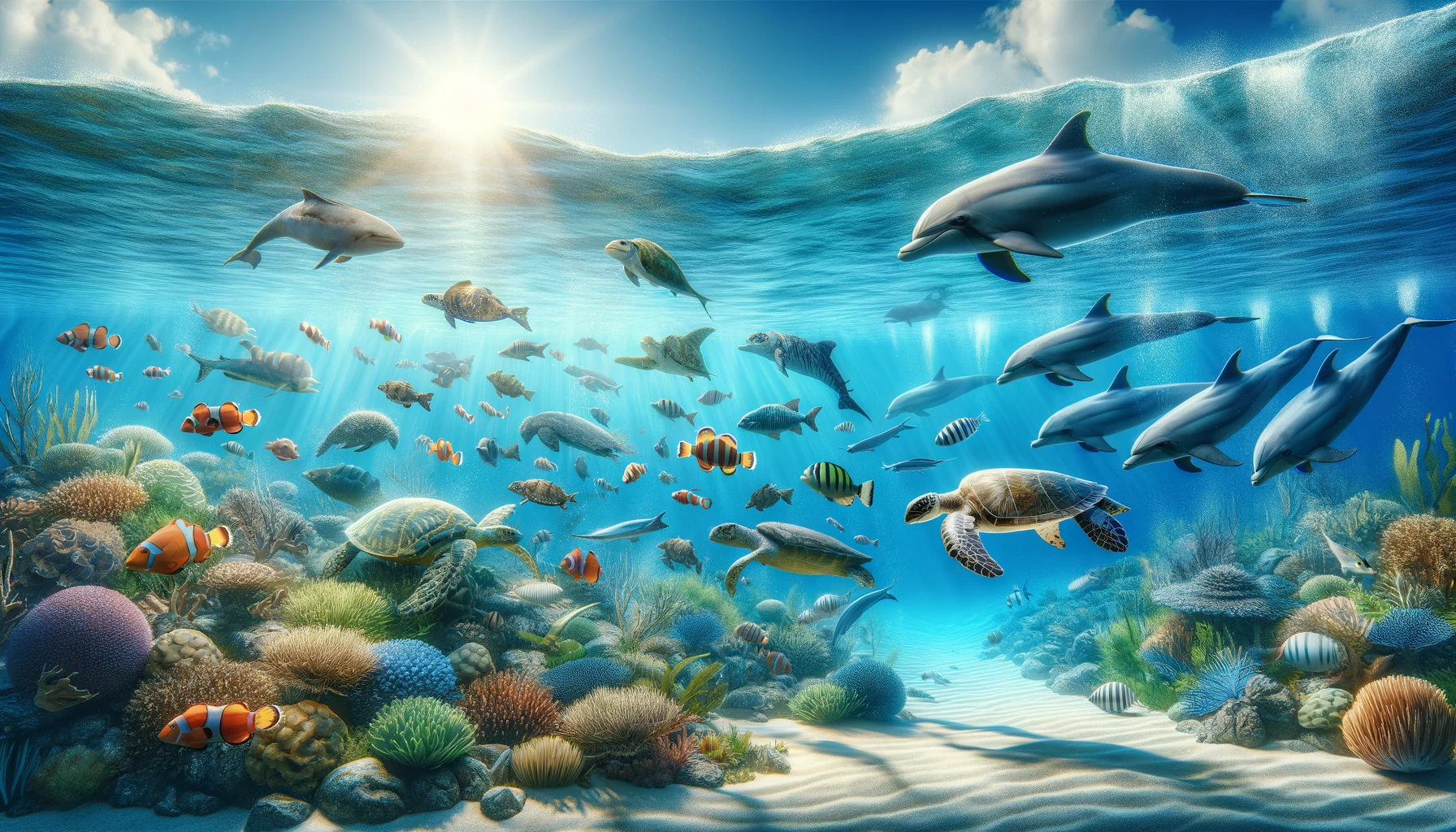 Namen van zeedieren